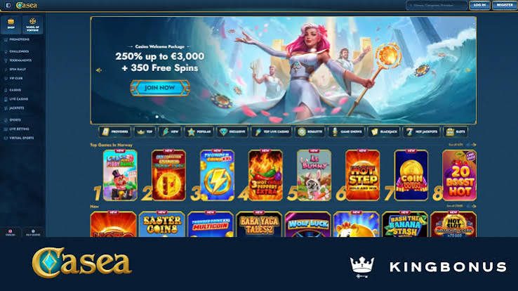Gamifikace stránek kasina Casea Gamifikace stránek kasina Casea